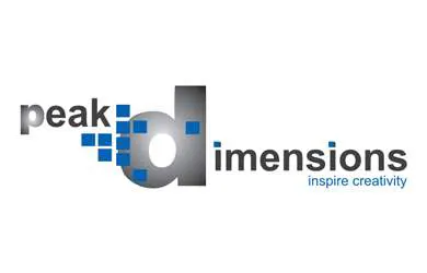 peak dimensions logo design