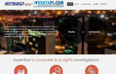 kenyapi website design